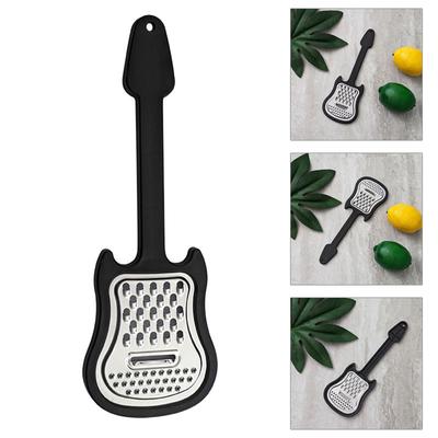 Multipurpose Handheld Cheese Grater Stainless Steel Guitar Designs Home Accessory for Fruit Chocolate and Gingers