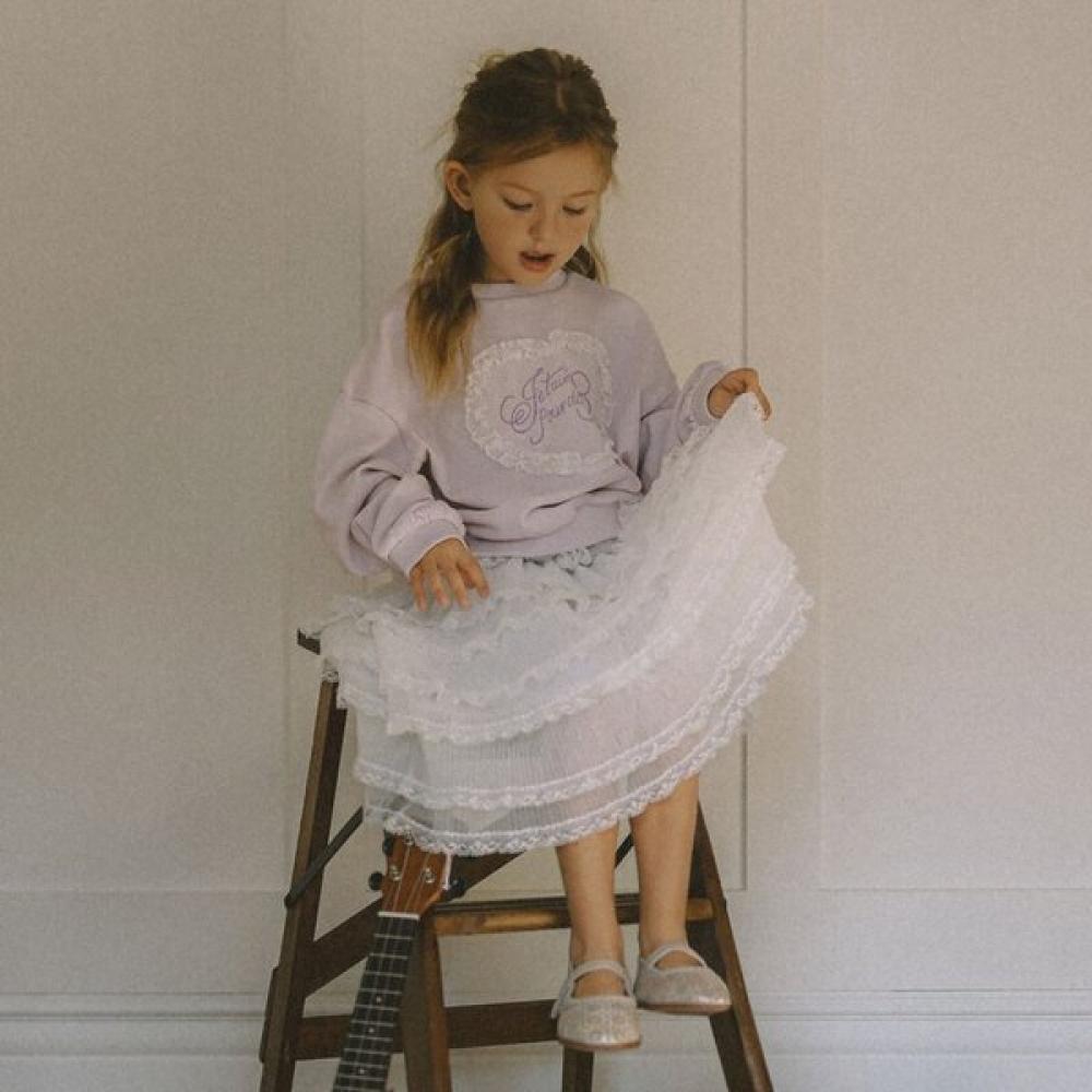Little Ground Lace Ruffle Skirt 76112 430 01 WHITE/110