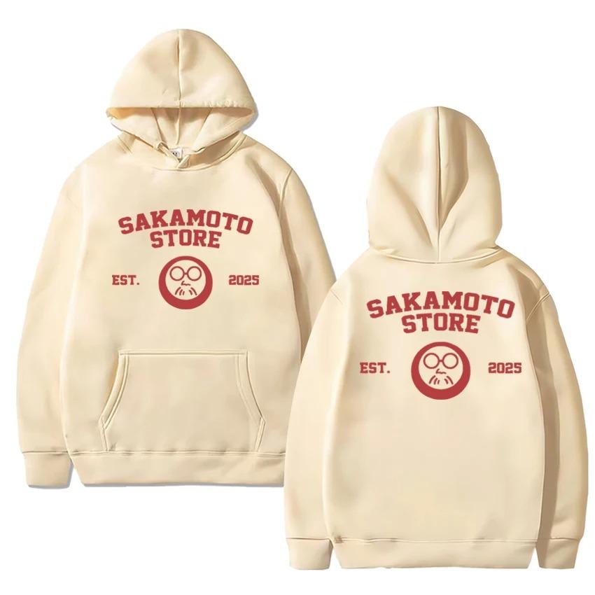 Anime Sakamoto Days Taro Sakamoto Vintage 90er Hoodie Harajuku Hip-Hop Streetwear Sweatshirt Herbst Winter Pullover Trainingsanzug Damen Herren Kleidung