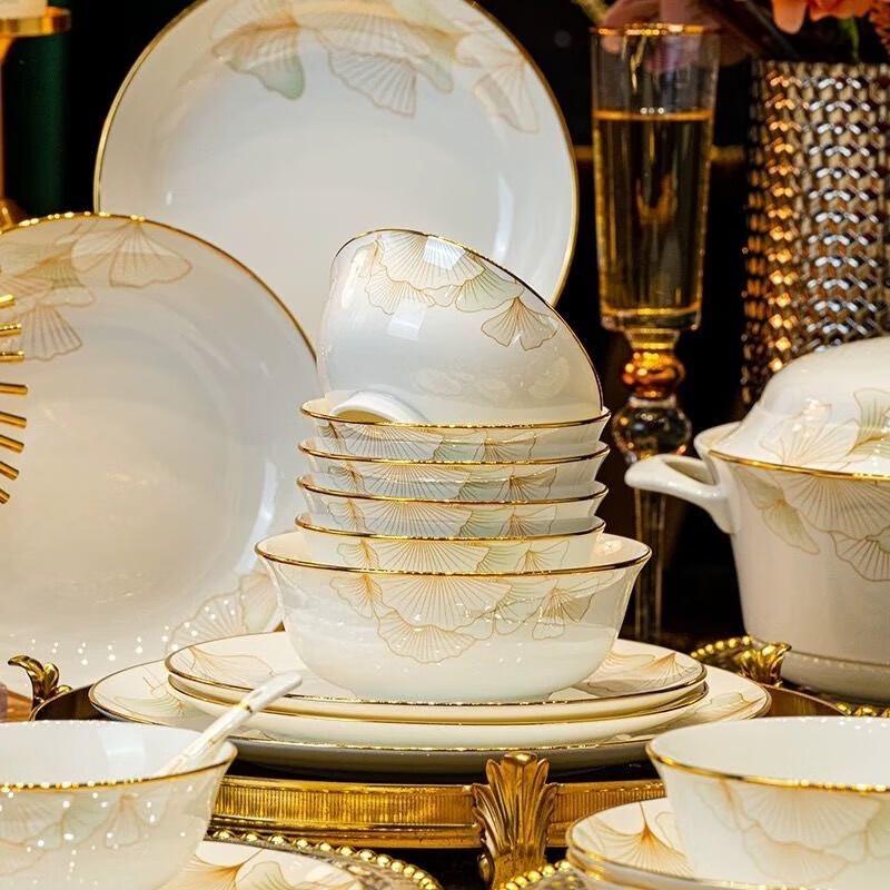 Jingdezhen European Bone China Dinnerware Set