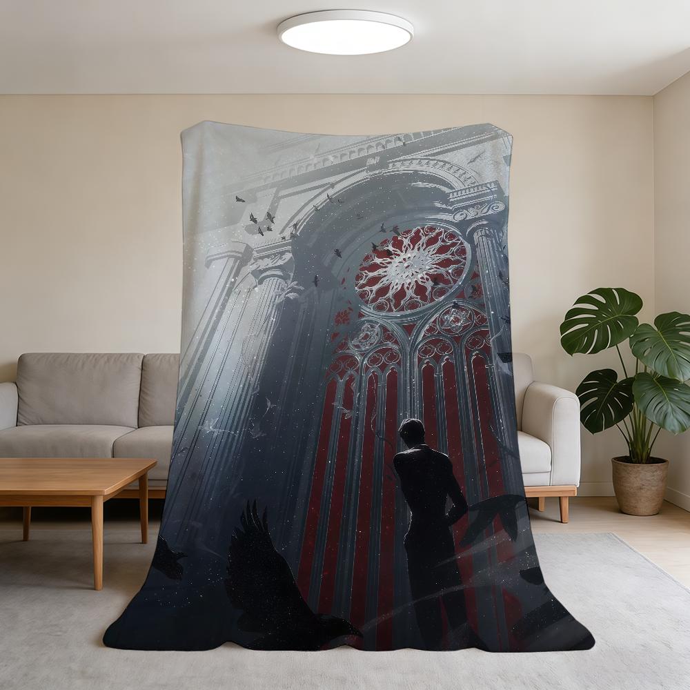 

Blanket Game Super Warm Love Comfortable Plush Throw and Blanket Child Deepspace Home Sofa Bedroom Gift 75x90cm
