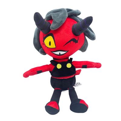 Hazbins Hotel Plush Doll Alastor Cartoon Doll Kawaii Soft Stuffed Doll Home Decoration Birthday Gift For Kid