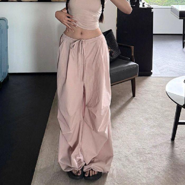 Women s Autumn High Waist Pleated Wide-Leg Pants - Spicy Girl Collection XL