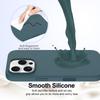 For iPhone 16 Pro Case Compatible with MagSafe Liquid Silicone Phone Cover with Camera Touch Control Button