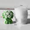 Daisy Flower Bouquet Aroma Candle Silicone Mold DIY Hand Rose Bouquet Handmade Soap Diffuser Stone Drip Mold