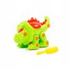 Dinosaur for Screwing Unscrewing Triceratops Green