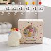 Yinhuai Stainless Steel Fruit Fork Set with Luxury Storage Jar – Safe, Cute, Small Forks for Kids