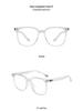 TR90 Square Anti-Blue Light Prescription Eyeglasses for Men and Women - Super Lightweight & Comfortable Frame, Style 30157