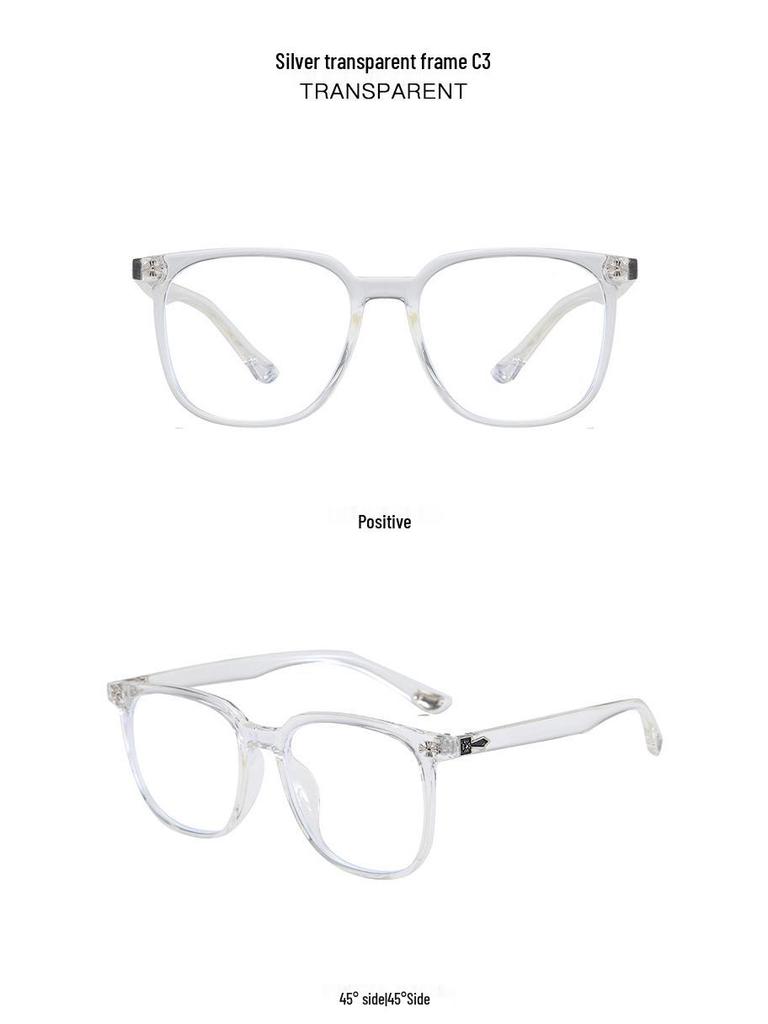 TR90 Square Anti-Blue Light Prescription Eyeglasses for Men and Women - Super Lightweight & Comfortable Frame, Style 30157