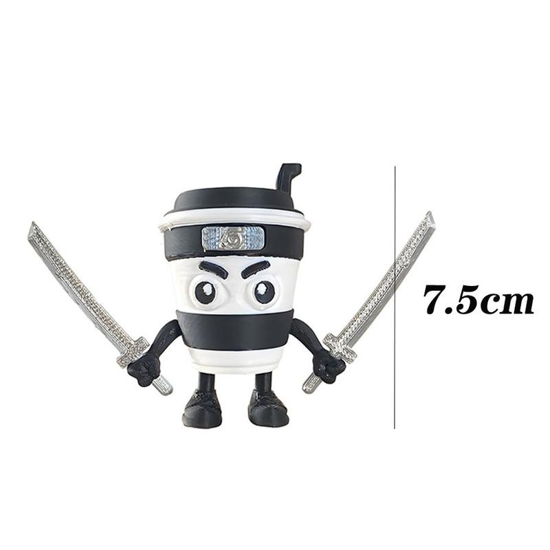 Figur Tungtungsahur Ballerina Cappuccino Actionfigur Brainbot Anime Tralalero Tralala Hai Ornament Spielzeug Mobile