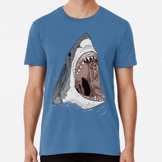 Great White Shark Size S to 5XL Made in the USA T-Shirt 3XL