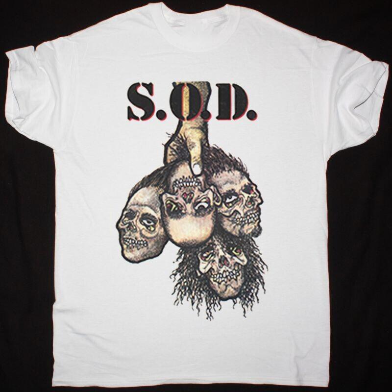 Vtg S.O.D. LIVE AT BUDOKAN Cotton White S5XL Unisex Classic Shirt BL173 L