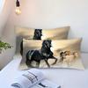 Sun Horse Herd Running Pattern 3D Printed Duvet Cover Soft Comfortable Luxury Bedding Set Wildlife Theme Quilt Cover Pillowcases