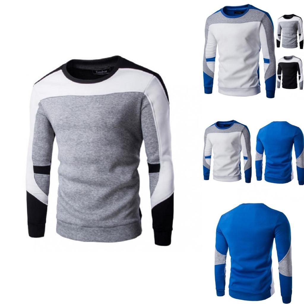 Hochwertiger Herren Pulli Pullover Strickjacke Strick Rundhals für stilvollen Komfort