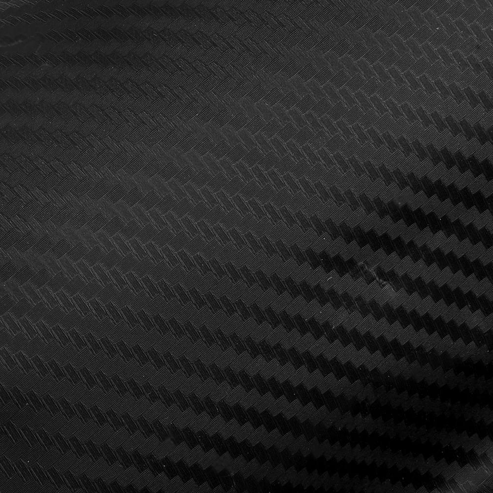 3D Car Film Sticker Decals Matt Black Vinyl Wrap 50x200cm Carbon Fiber Part Portable Replacement Replaces Sale Useful