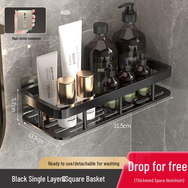 Zunwei Wandmontiertes Badezimmer-Aufbewahrungsregal