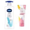 Vaseline Body Lotion & Mentholatum Hand Cream Set