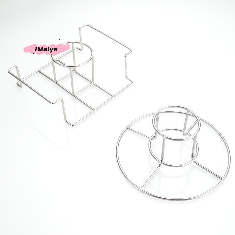 Non-Stick Chicken Roaster Rack Food Grade Stainless Steel Vertical Chicken Holder for Barbecue Cooking Kitchen Accessory