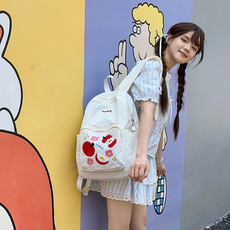 Apple Rucksack Schüler Leichter Rucksack