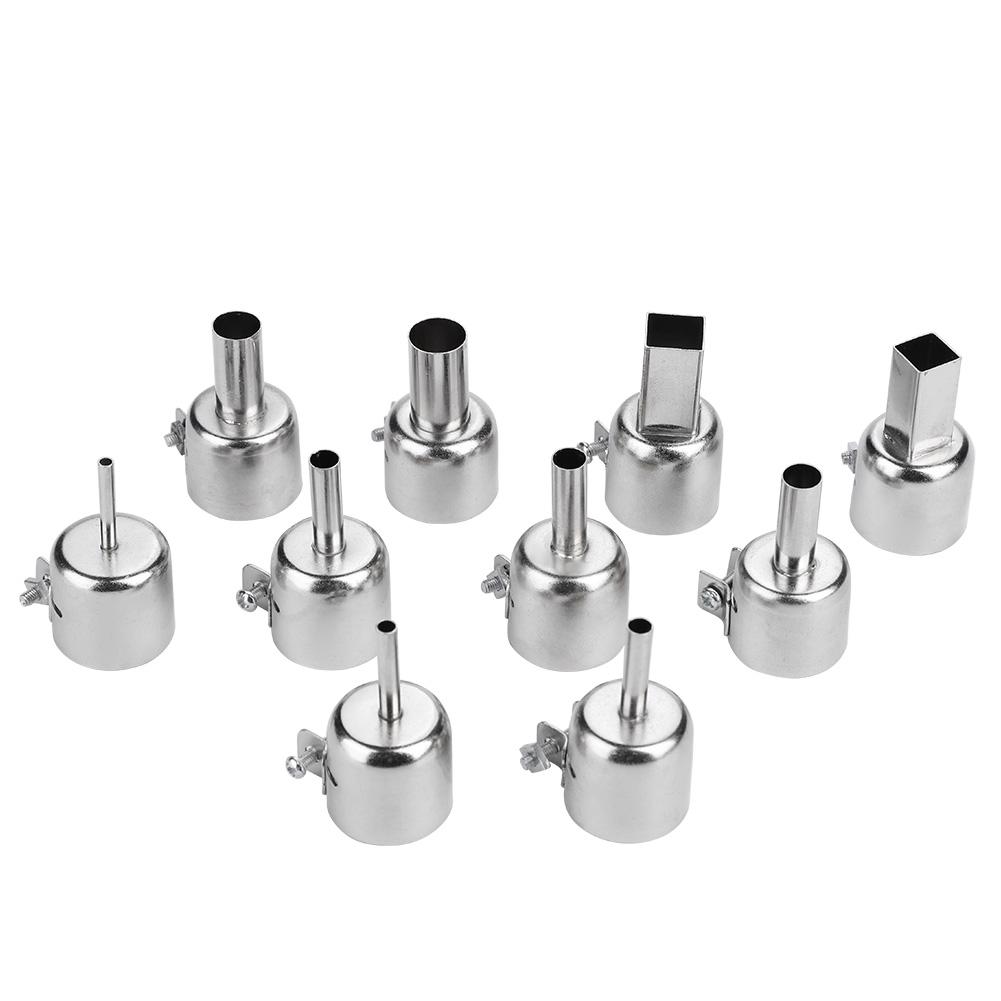 

10Pcs Heat Nozzle Round Nozzle Set for 850 Hot Soldering Station