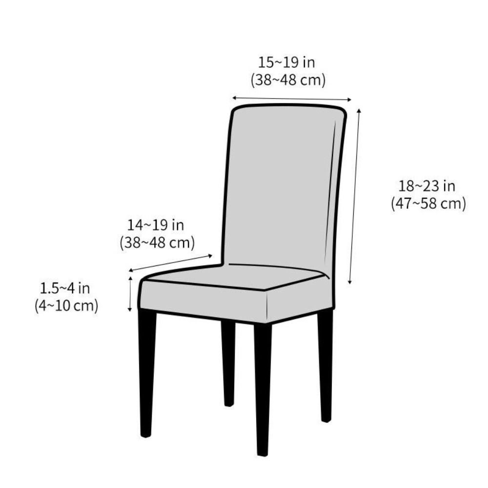 Non Slip Stretch Chair Slipcover High Stretch Elastic Furniture Cover  Living Room