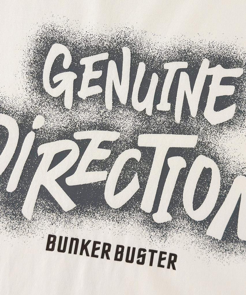 BUNKERBUSTER Typographic Ringer Short Sleeve T-Shirt Mq2Tu258_Green