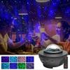 USB Night Light Bluetooth Music Projector Starry Sky Projection Light Starry Sky Rotation Starry Sky White Light