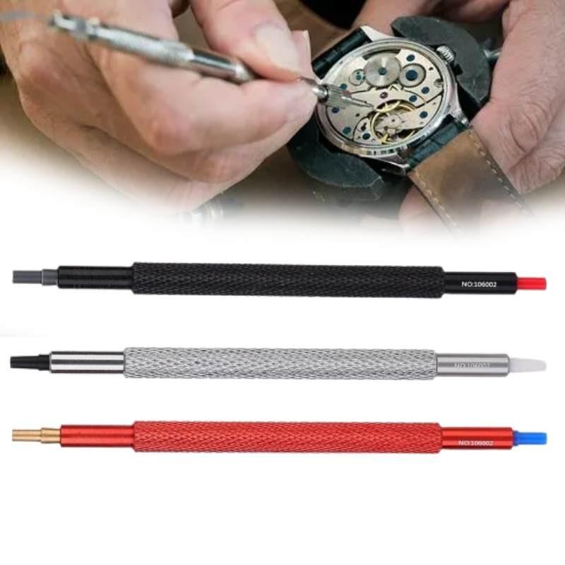 3pcs Hand Watch Fitting Set Pressers Pushers Repairs Press Setting Uk Tool