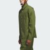 Adidas Originals Shmoofoil Button-Up Sports Long Sleeve Shirt Unisex Tops Wild-Pine IU0081
