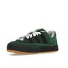 Crude From Portugal x adidas Adimatic YNuK Unisex-Sneaker Grün Dunkelgrün Core-Schwarz IE2164