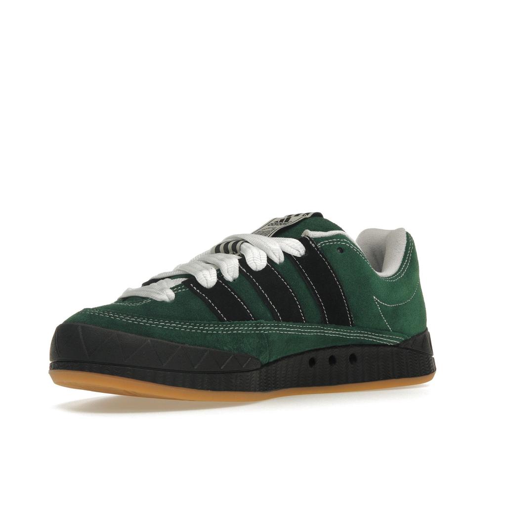 Crude From Portugal x adidas Adimatic YNuK Unisex-Sneaker Grün Dunkelgrün Core-Schwarz IE2164