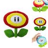 Super Mario Brothers Fire Flower Plush Toy Adorned With Soft Sunflower Design For Comfort