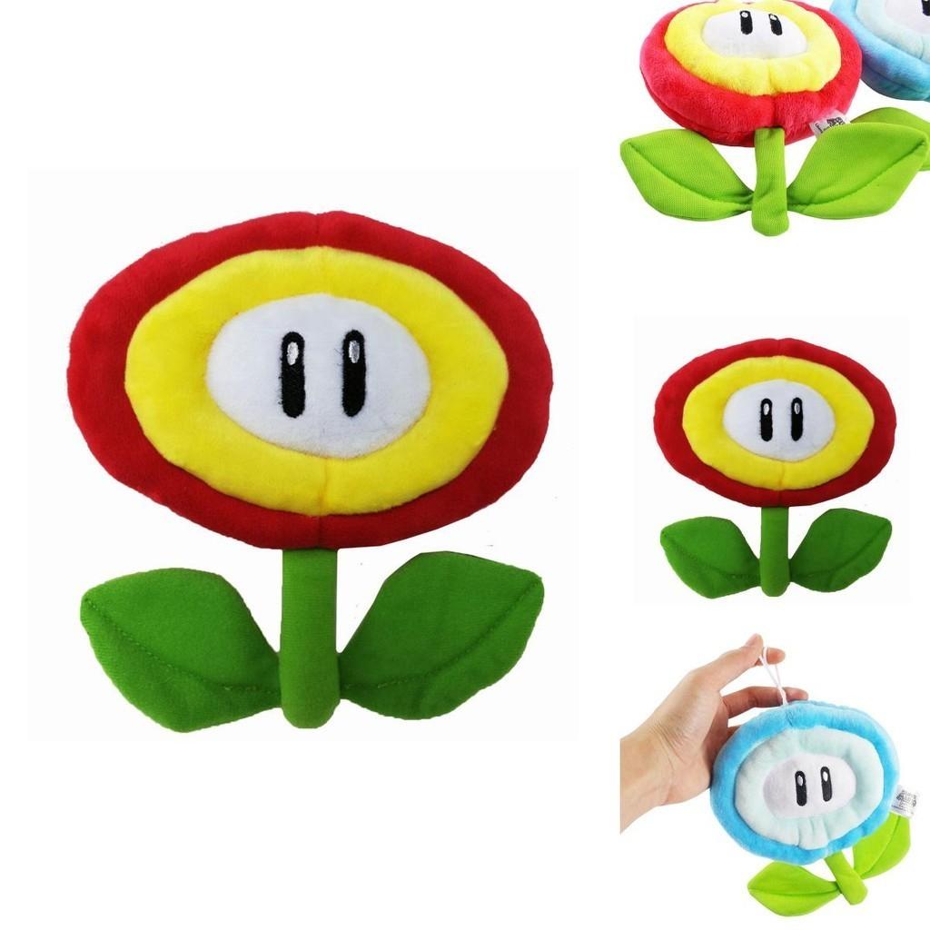 Super Mario Brothers Fire Flower Plush Toy Adorned With Soft Sunflower Design For Comfort