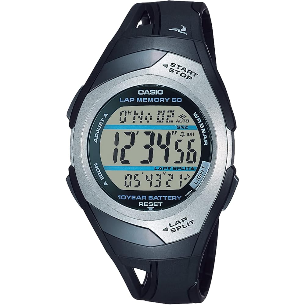 

Casio Collection STR-300CJ-1JH Men s Watch Black Analog Design Water Resistant