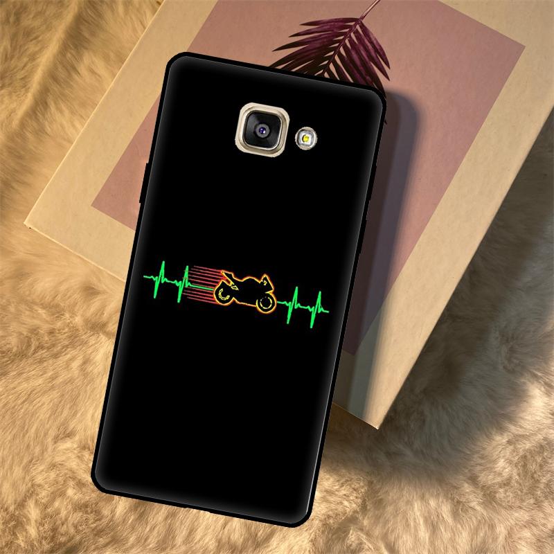 Motorcycle Heartbeat Case For Samsung Galaxy M21 M31 M16 M36 M56 M33 M53 M13 M12 M32 M52 M15 M55 M14 M35 M34 M54