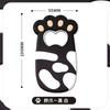 New Fat Cat Claw Bottle Openers Cartoon Figure Magnetic Sucking Claw Beer Opener Soft Glue PVC Screwdriver Refrigerator Stickers