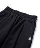 GAKKAI UNIONS [Select Summer, Brushed, Or All-Season Fabric] Single-Pleat Wide Sweatpants Black