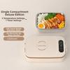 Fast Heating USB Heated Lunch Box Wireless Cordless Food Warmer Electric Lunch Box  Travel Meals