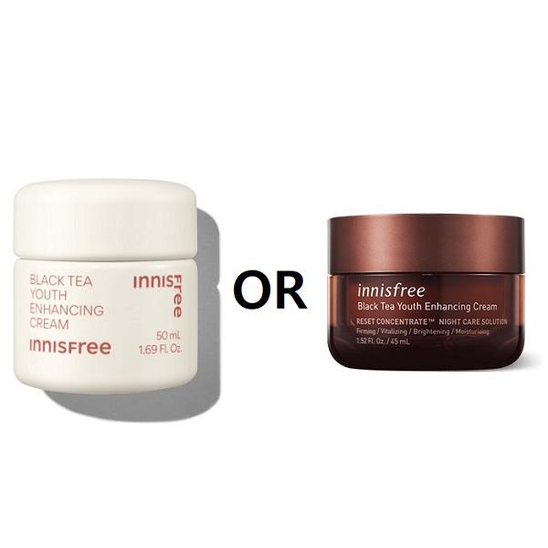 

[Innisfree] Омолаживающий крем с черным чаем 45 мл