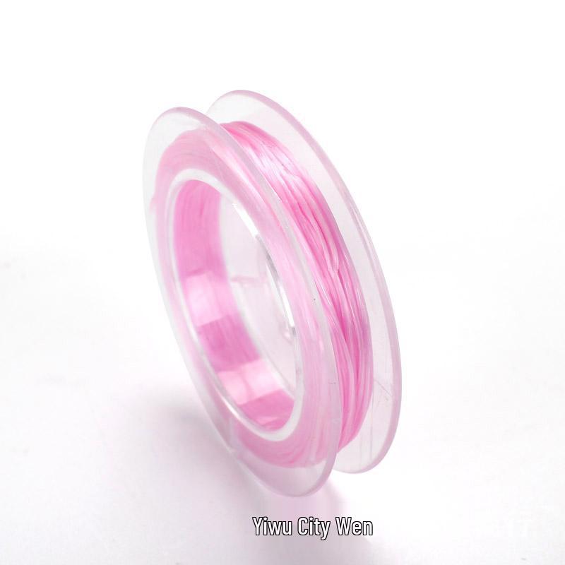 Elastic Cord for Round Crystal Buddhist Beads: Bracelet, Necklace, and Jade Beading String.