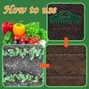 Sowing Seed Dispenser Set Seeder Tool Portable Lightweight Handheld Adjustable Gardening Tools