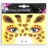 Carnival Festival Party Face Stickers Valentine's Day Face Stickers Makeup Stickers Children's Decorative Stickers