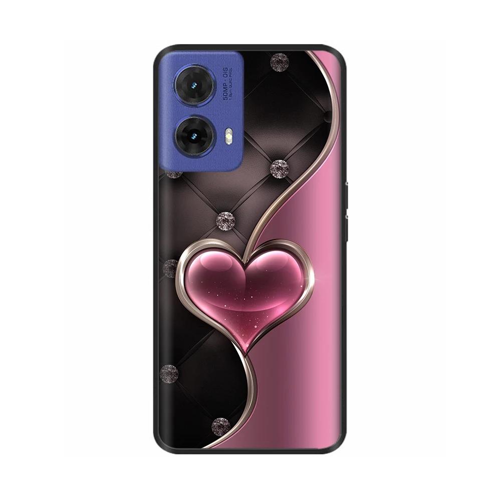 For Motorola Moto G85 Case Butterfly Soft Matte Silicone Back Cover For Moto G85 5G Cases MOTOG85 G 85 5G Funda Full Phone Coque
