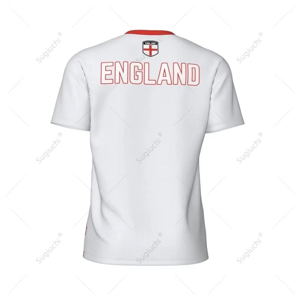 JERSEY T-shirt Football Soccer United Kingdom England UK 3D Print Flag National CHEER Short Sleeve Training Round Neck Sport Uniform Unisex Men Women