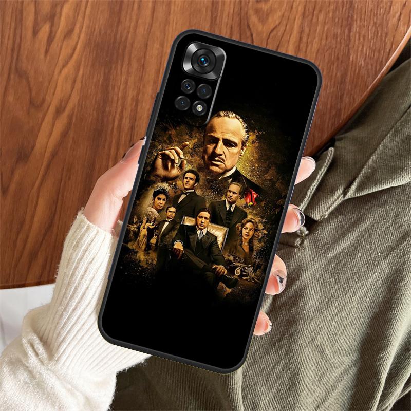 The Godfather Movie Italian Mafia Case For Xiaomi Redmi Note 14 13 12 11 10 9 15 Pro Plus Redmi 15 15C 13 10C 12C 13C 14C Cover Redmi 10