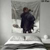 THE WALKING DEAD Wall Tapestry Aesthetic Wall Hanging Printed Fabric Blanket Decorative Tapestries for Bedroom Living Room Home Decor
