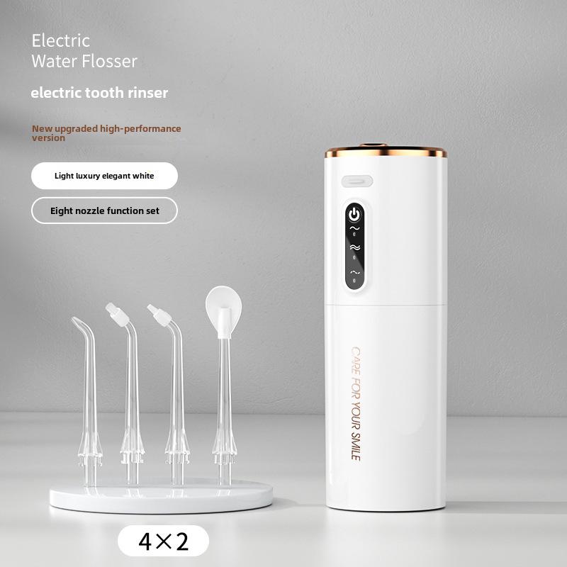 Portable Electric Water Flosser for Dental Care - Handheld Oral Cleaner
