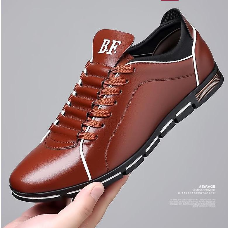 Season's New Men's Korean Style British Sports Style Casual Shoes Large Size Shoes