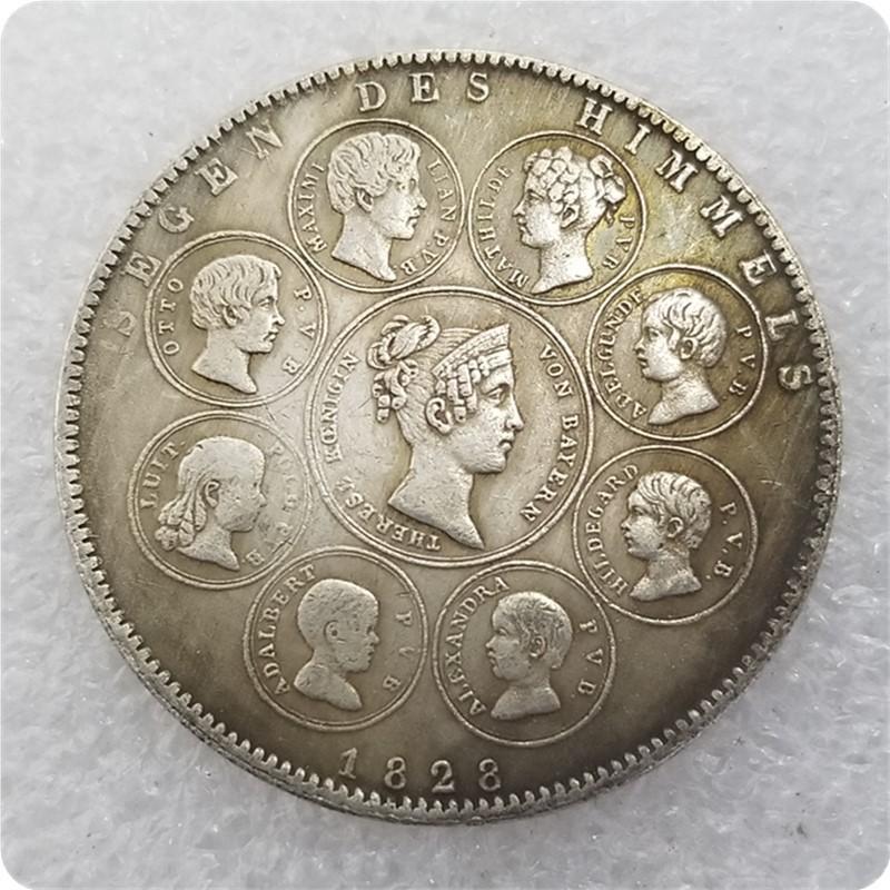 1828 Германия МОНЕТА из Германии, серебряные талеры, антикварные поделки