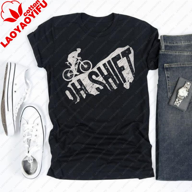 Oh Shift Mountain Biking Shirt Biker Gifts Bike Lover Gift Bicycle Sport Cyclist Shirts Bikers Tee Graphic T Shirts Y2k Top Tees S